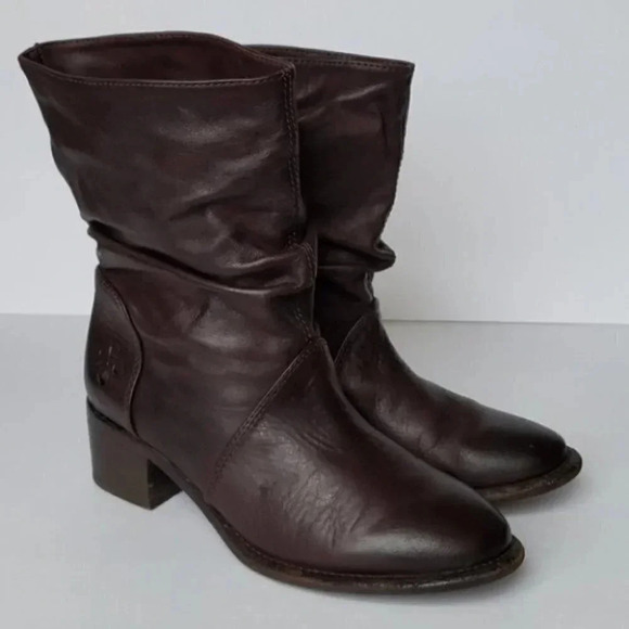 Patricia Nash Monte Leather Round Toe Cowb… - Picture 4 of 15